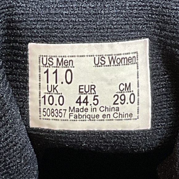 Vans Men's 11 The Lizzie  Tortoise Dark Brown/Black Rare - 508357 - Picture 6 of 6